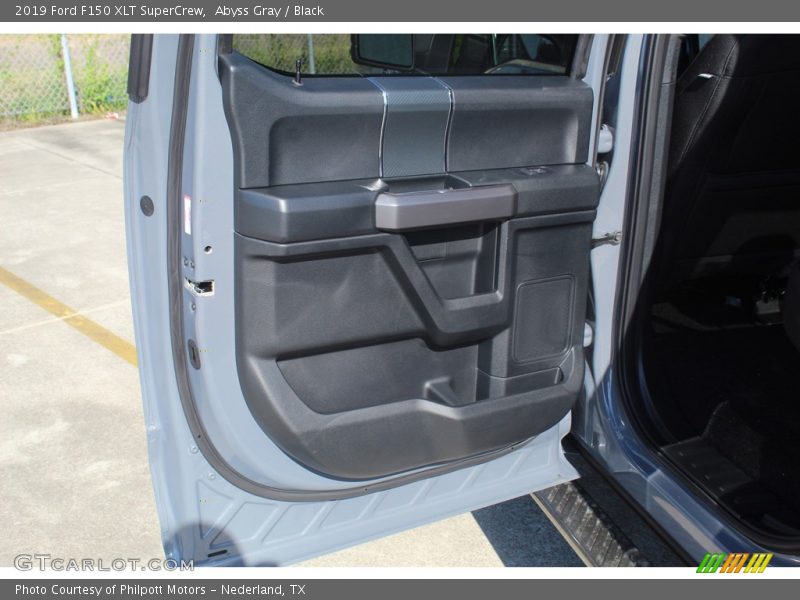 Abyss Gray / Black 2019 Ford F150 XLT SuperCrew