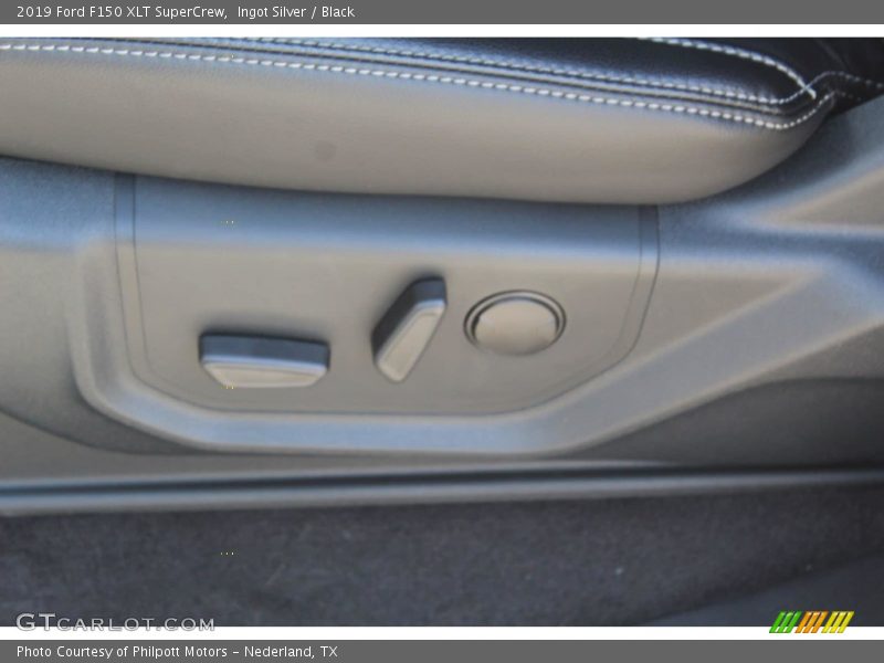 Ingot Silver / Black 2019 Ford F150 XLT SuperCrew