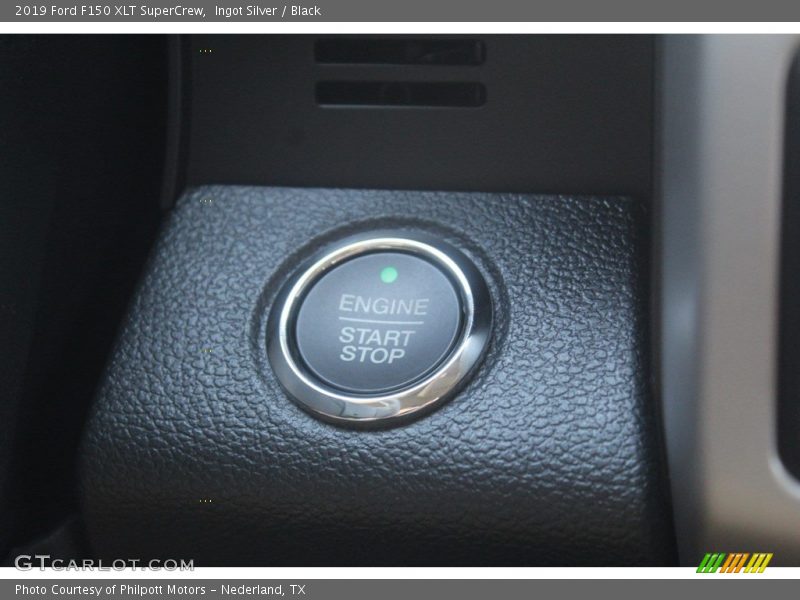 Ingot Silver / Black 2019 Ford F150 XLT SuperCrew