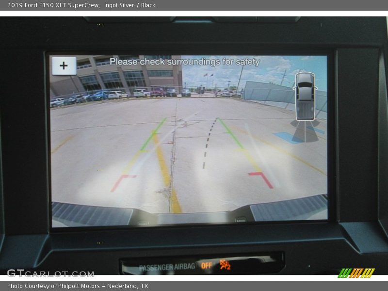 Ingot Silver / Black 2019 Ford F150 XLT SuperCrew