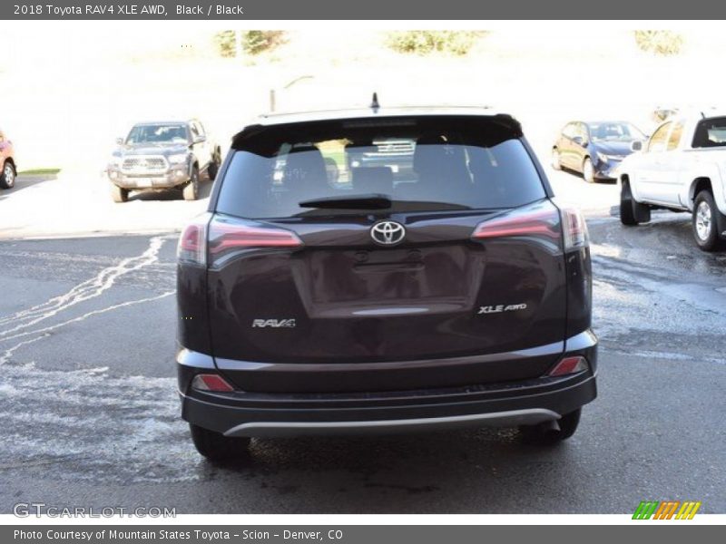 Black / Black 2018 Toyota RAV4 XLE AWD