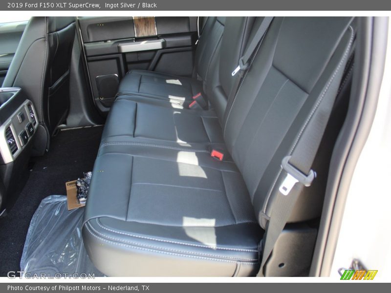 Ingot Silver / Black 2019 Ford F150 XLT SuperCrew