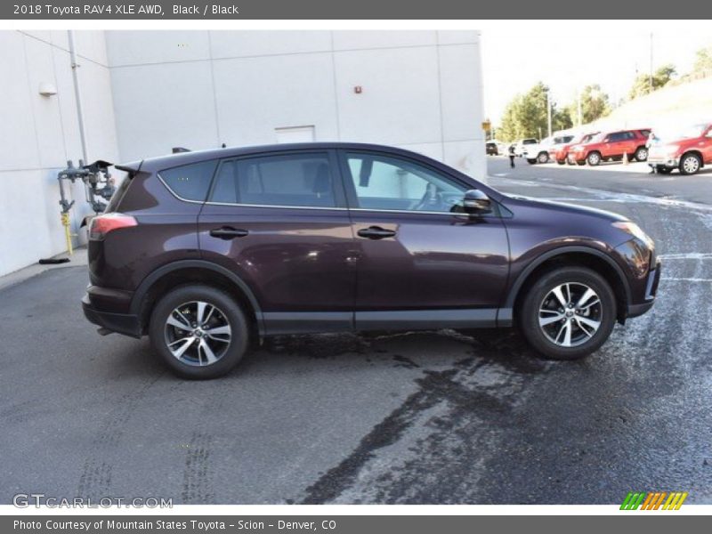 Black / Black 2018 Toyota RAV4 XLE AWD