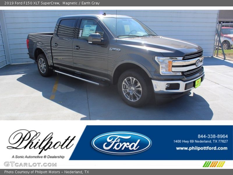 Magnetic / Earth Gray 2019 Ford F150 XLT SuperCrew