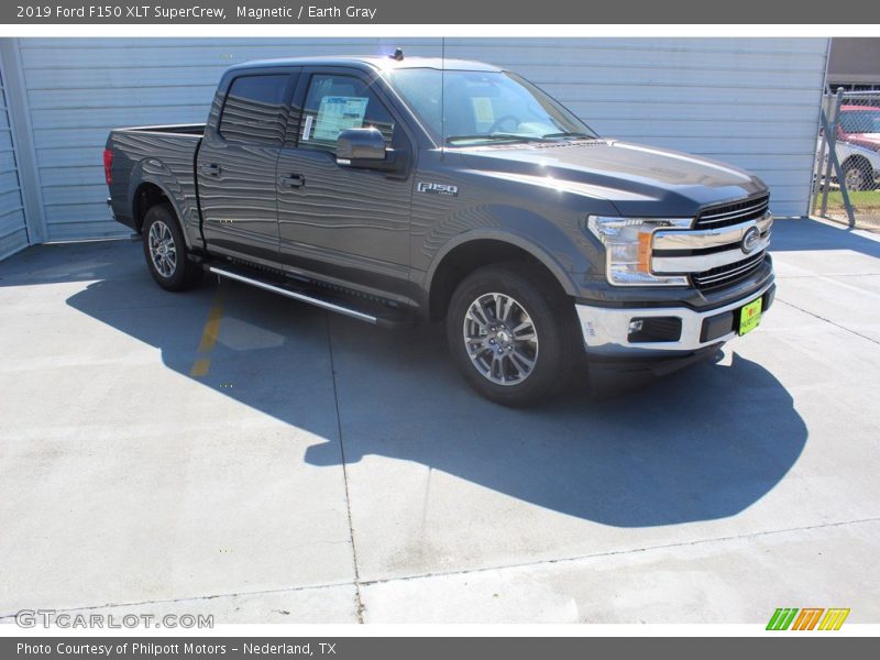 Magnetic / Earth Gray 2019 Ford F150 XLT SuperCrew