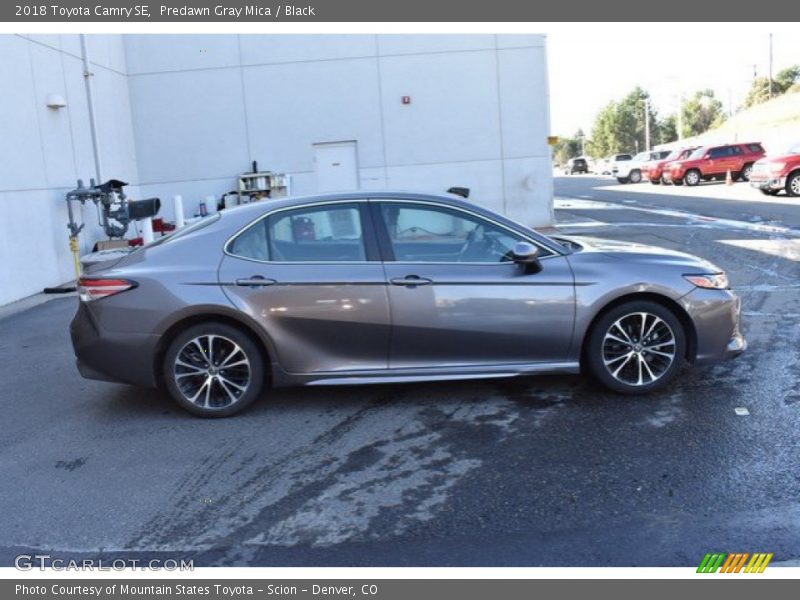 Predawn Gray Mica / Black 2018 Toyota Camry SE