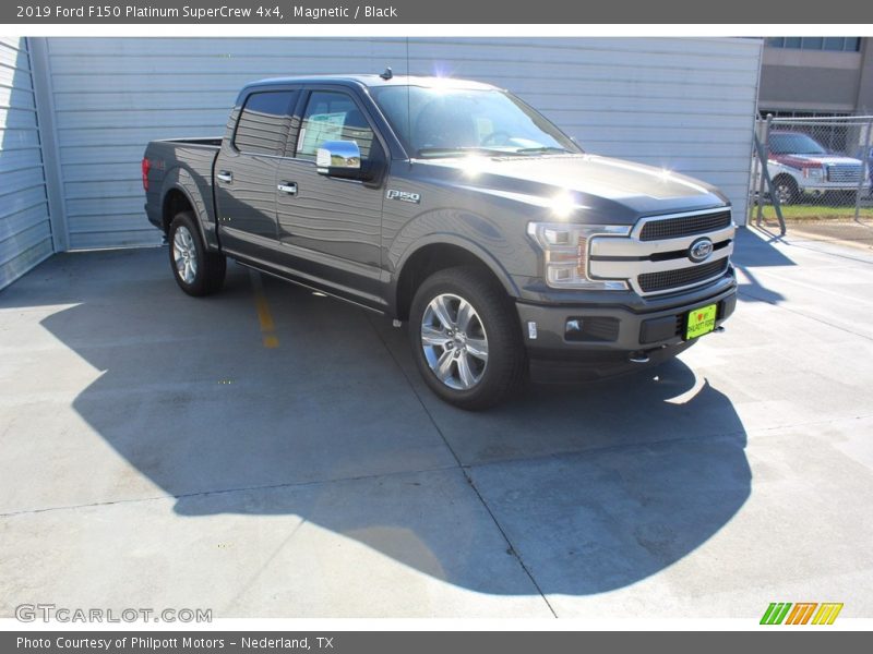 Magnetic / Black 2019 Ford F150 Platinum SuperCrew 4x4