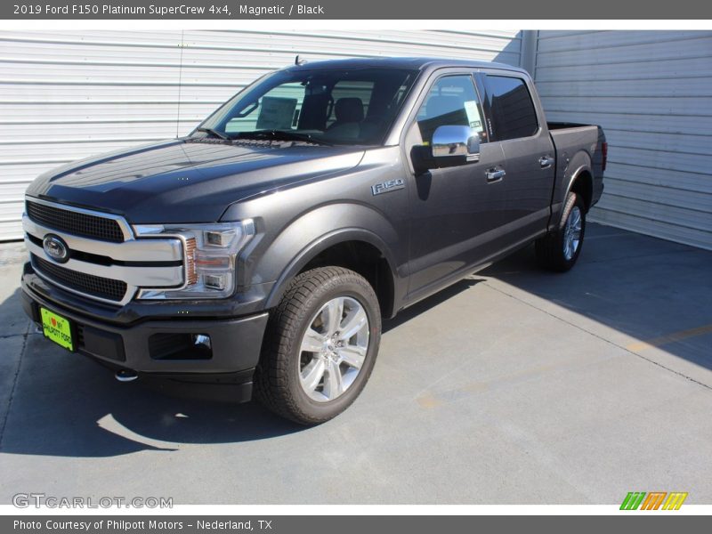 Magnetic / Black 2019 Ford F150 Platinum SuperCrew 4x4