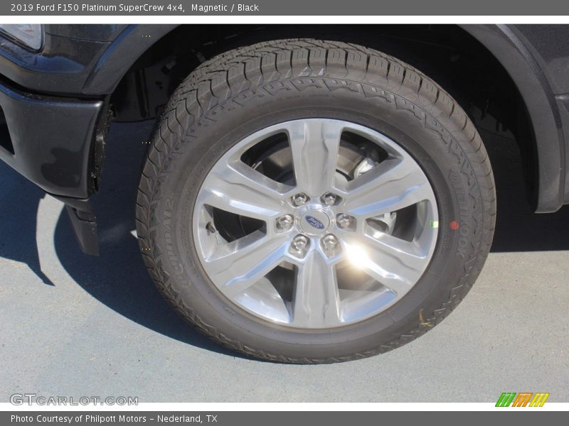 Magnetic / Black 2019 Ford F150 Platinum SuperCrew 4x4