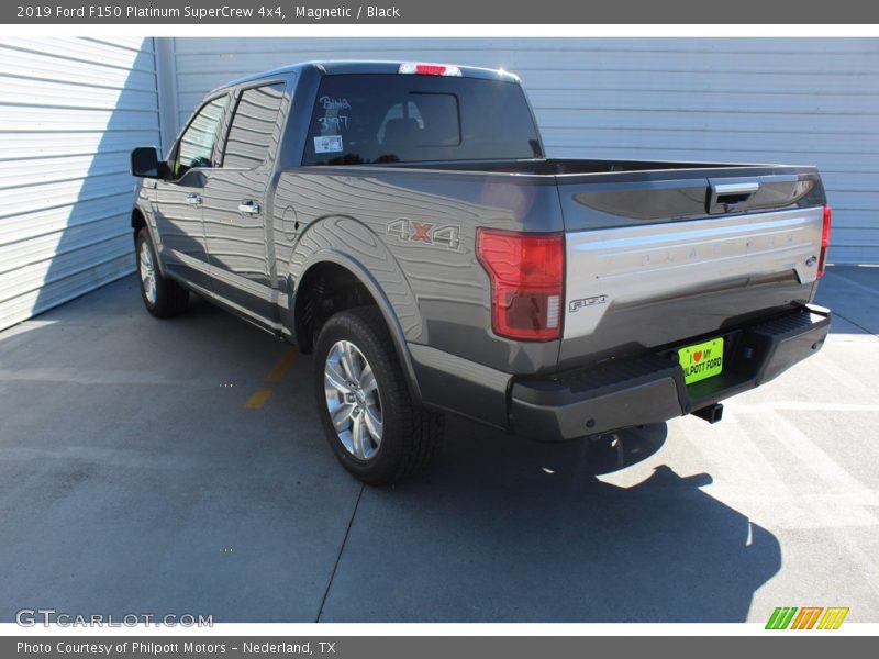 Magnetic / Black 2019 Ford F150 Platinum SuperCrew 4x4