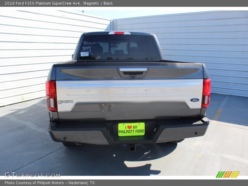 Magnetic / Black 2019 Ford F150 Platinum SuperCrew 4x4