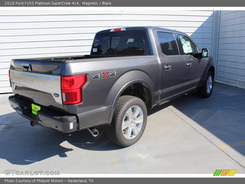 Magnetic / Black 2019 Ford F150 Platinum SuperCrew 4x4