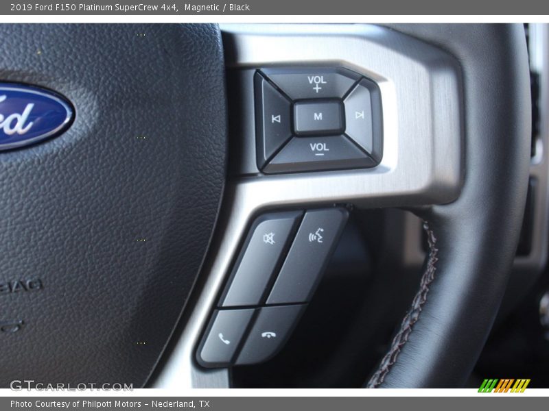 Magnetic / Black 2019 Ford F150 Platinum SuperCrew 4x4