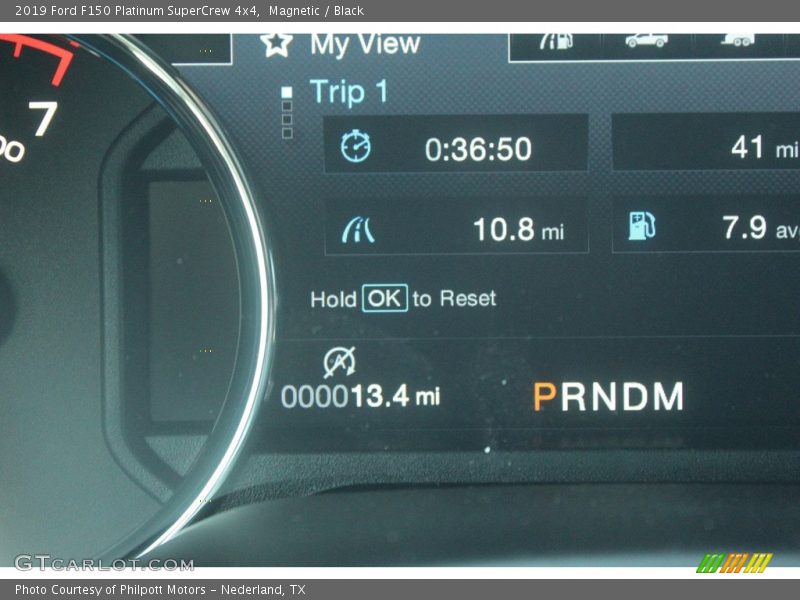 Magnetic / Black 2019 Ford F150 Platinum SuperCrew 4x4