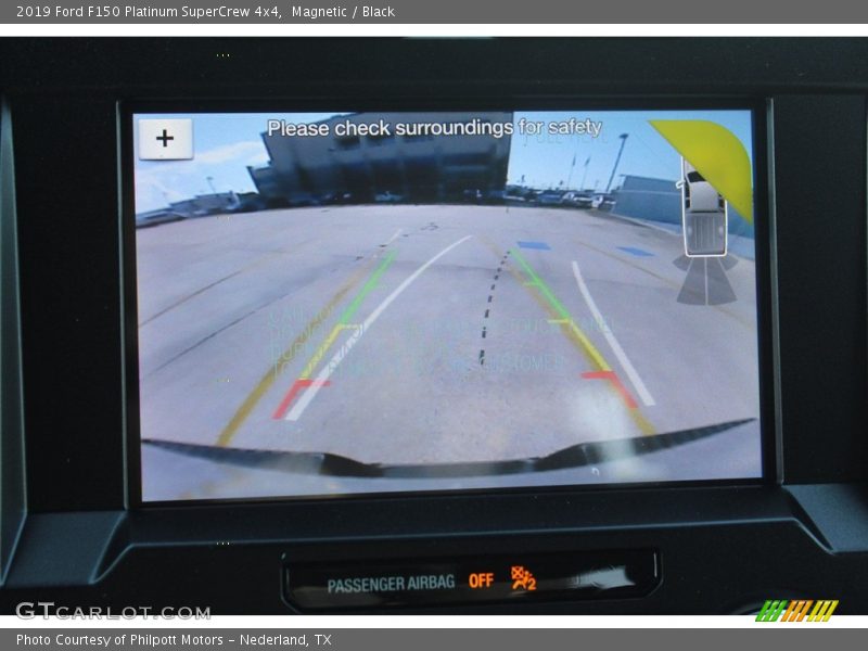 Magnetic / Black 2019 Ford F150 Platinum SuperCrew 4x4