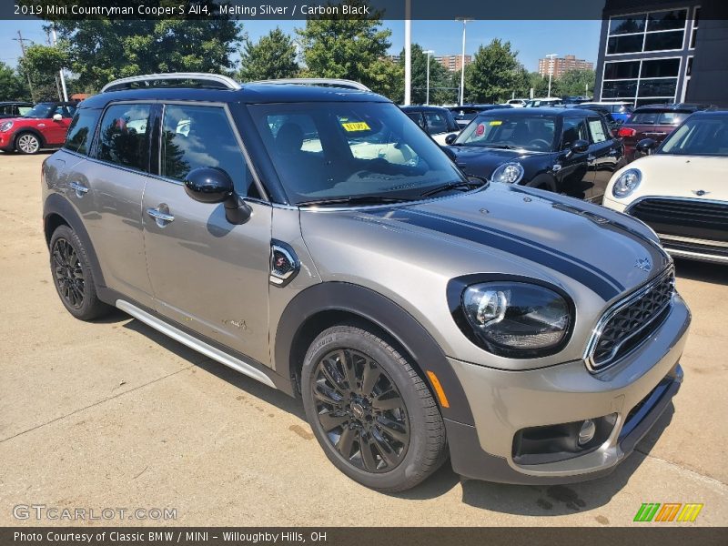 Melting Silver / Carbon Black 2019 Mini Countryman Cooper S All4
