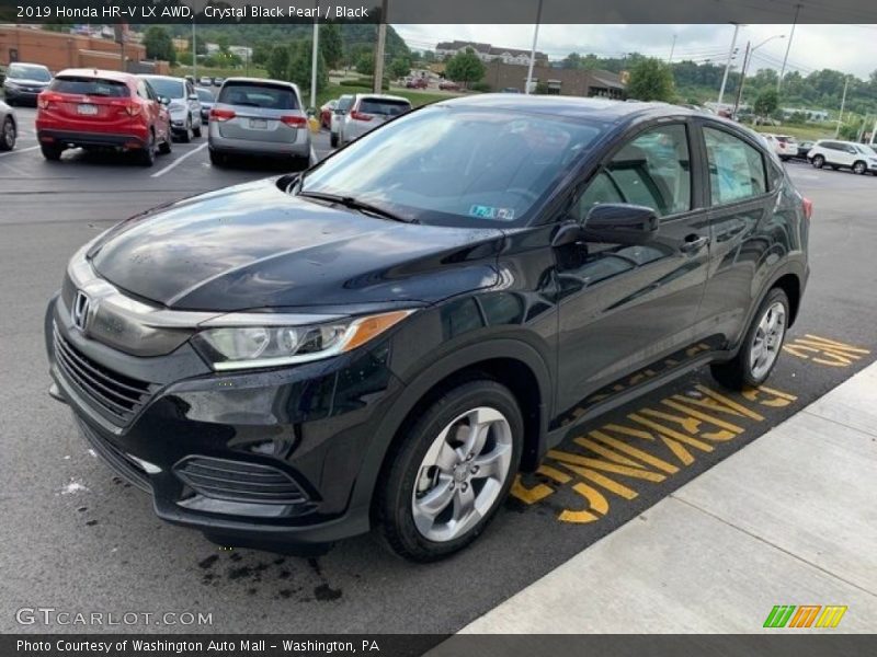 Crystal Black Pearl / Black 2019 Honda HR-V LX AWD