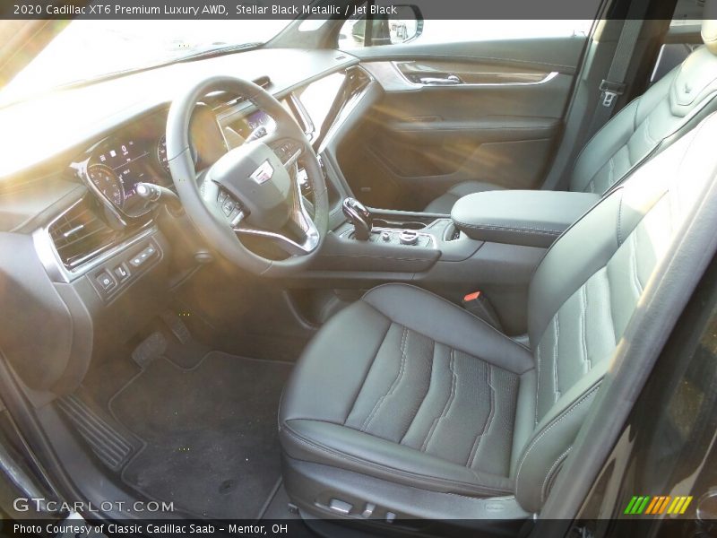 Stellar Black Metallic / Jet Black 2020 Cadillac XT6 Premium Luxury AWD