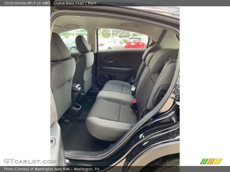 Crystal Black Pearl / Black 2019 Honda HR-V LX AWD