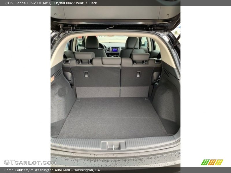 Crystal Black Pearl / Black 2019 Honda HR-V LX AWD