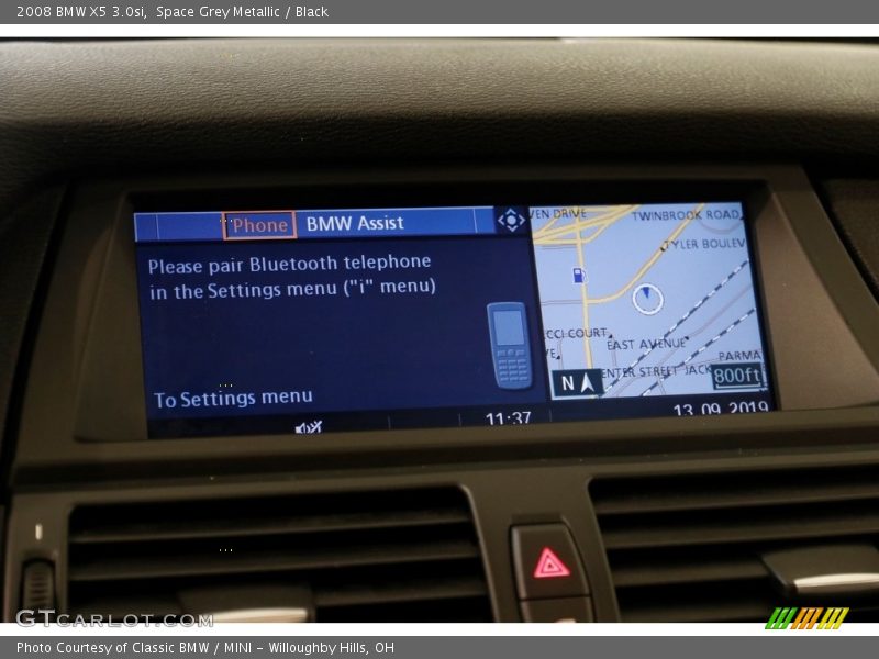 Space Grey Metallic / Black 2008 BMW X5 3.0si