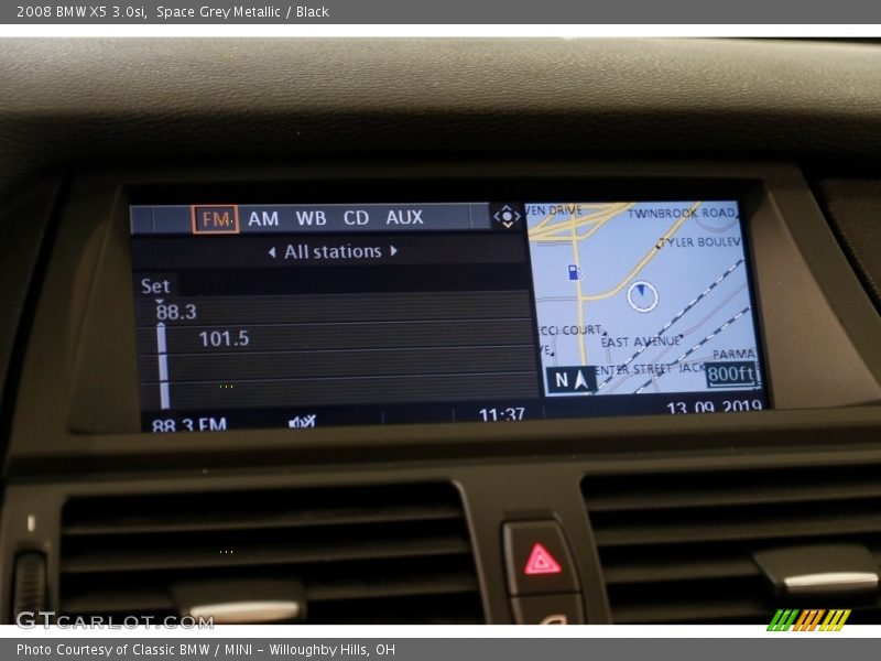Space Grey Metallic / Black 2008 BMW X5 3.0si