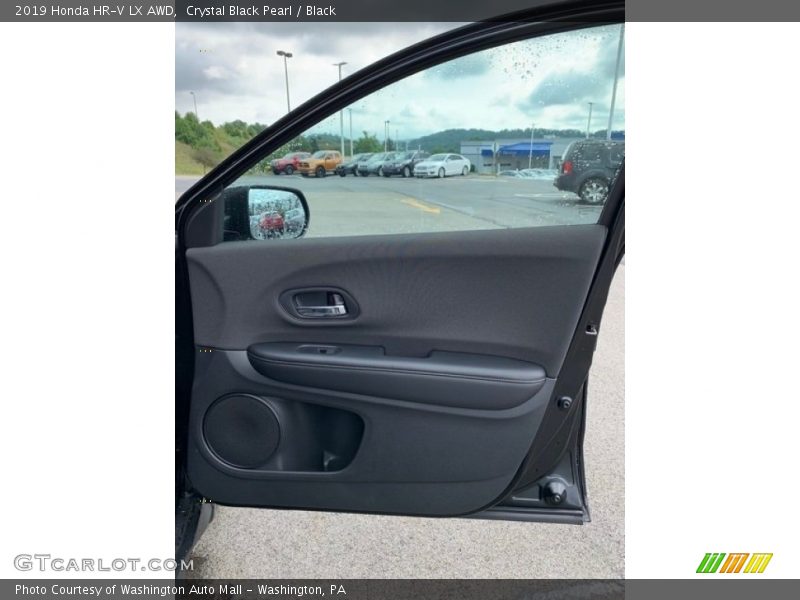 Crystal Black Pearl / Black 2019 Honda HR-V LX AWD