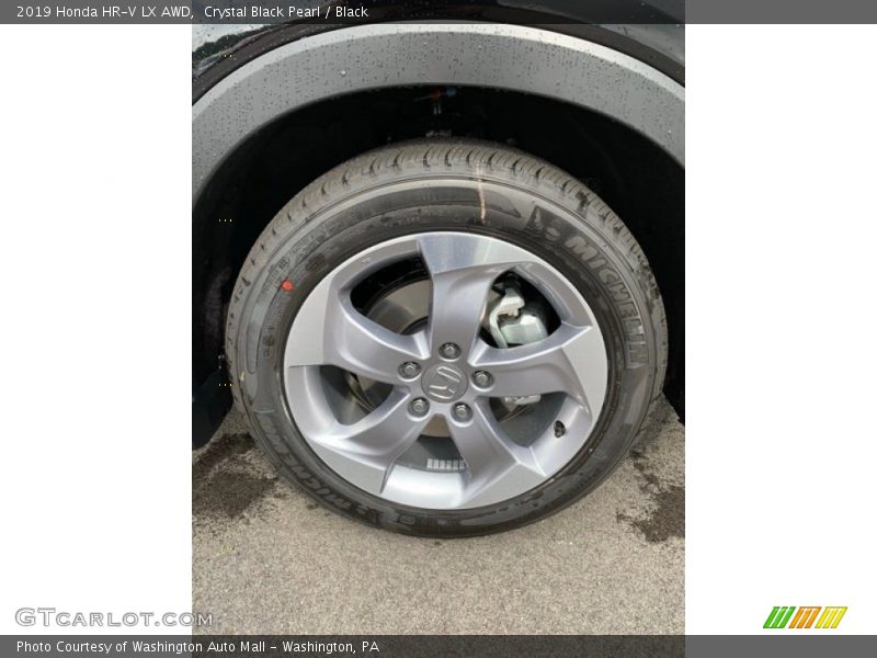 Crystal Black Pearl / Black 2019 Honda HR-V LX AWD