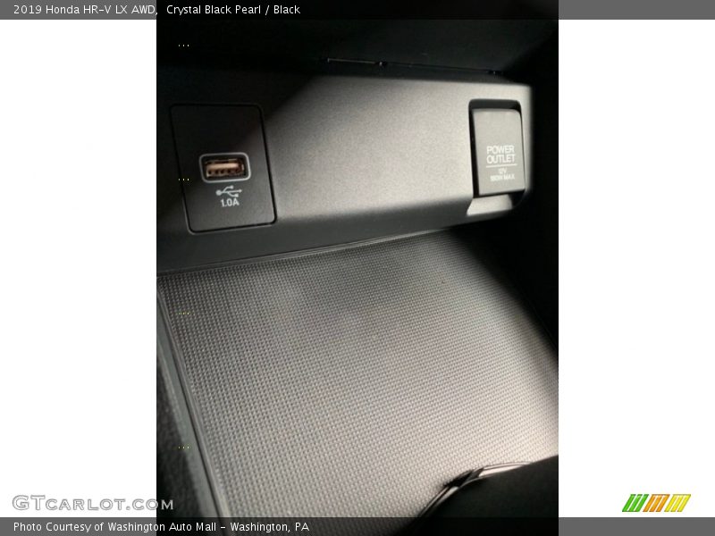 Crystal Black Pearl / Black 2019 Honda HR-V LX AWD