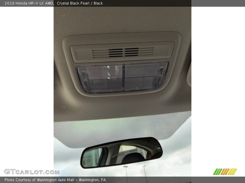 Crystal Black Pearl / Black 2019 Honda HR-V LX AWD