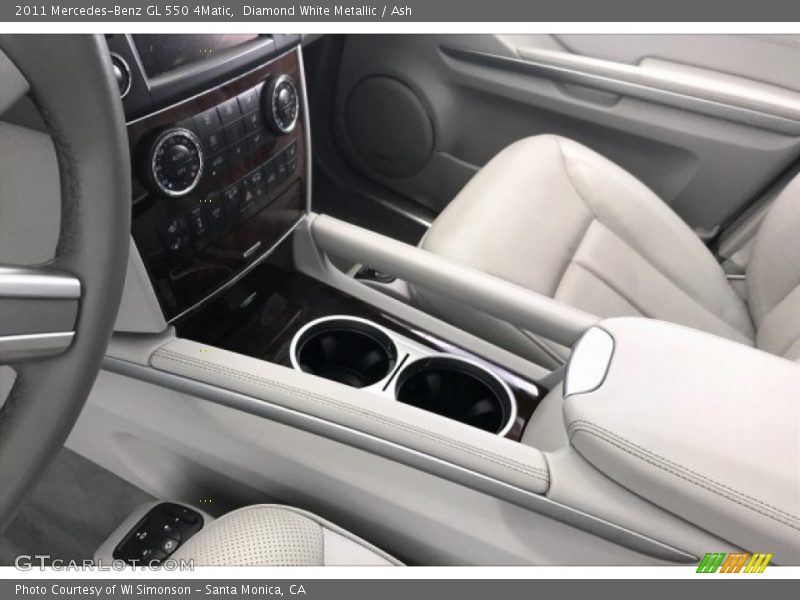Diamond White Metallic / Ash 2011 Mercedes-Benz GL 550 4Matic