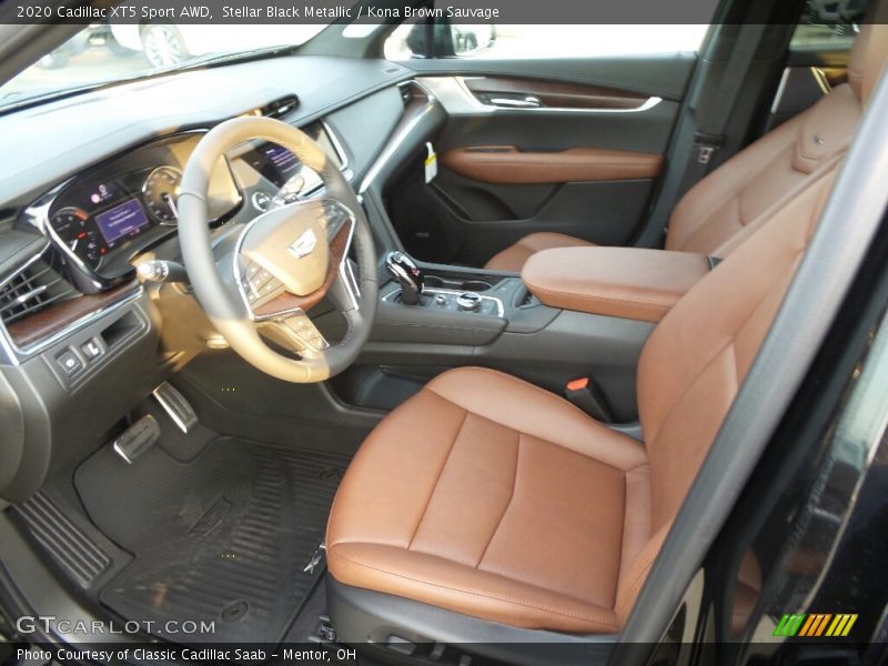  2020 XT5 Sport AWD Kona Brown Sauvage Interior