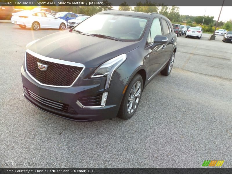 Shadow Metallic / Jet Black 2020 Cadillac XT5 Sport AWD