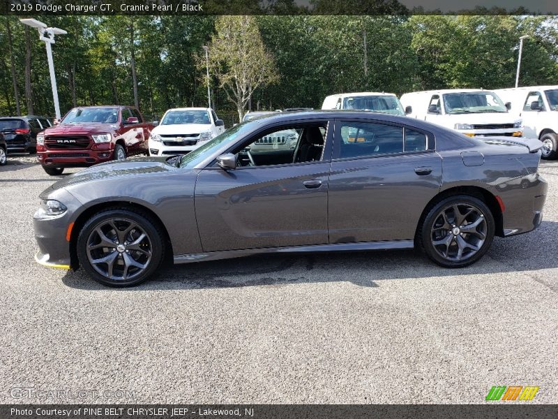 Granite Pearl / Black 2019 Dodge Charger GT