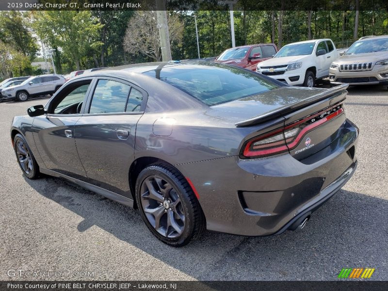 Granite Pearl / Black 2019 Dodge Charger GT