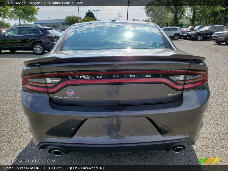 Granite Pearl / Black 2019 Dodge Charger GT