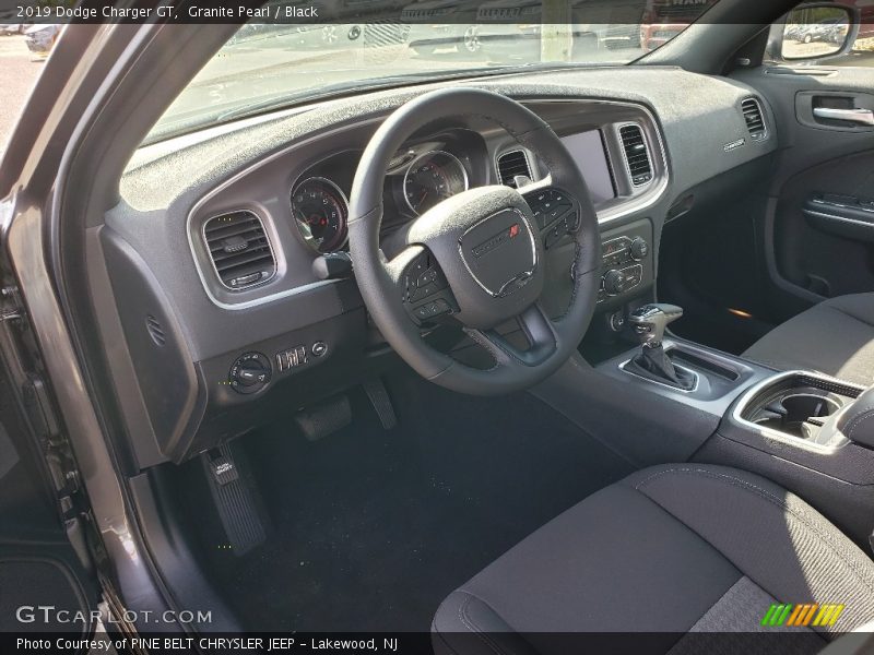 Granite Pearl / Black 2019 Dodge Charger GT