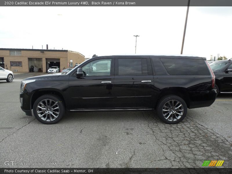  2020 Escalade ESV Premium Luxury 4WD Black Raven