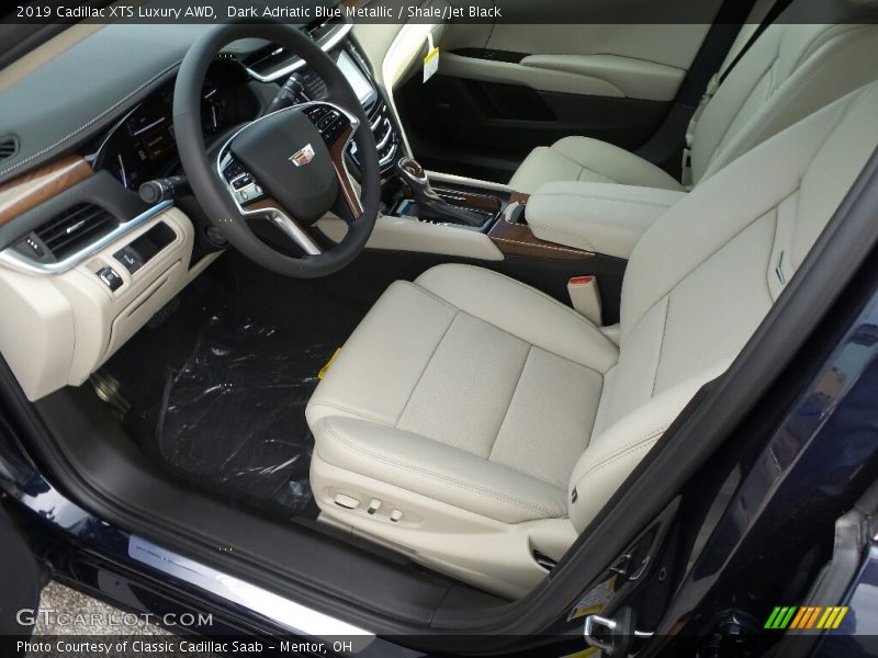 Dark Adriatic Blue Metallic / Shale/Jet Black 2019 Cadillac XTS Luxury AWD