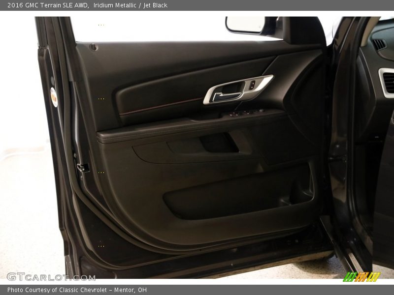 Iridium Metallic / Jet Black 2016 GMC Terrain SLE AWD