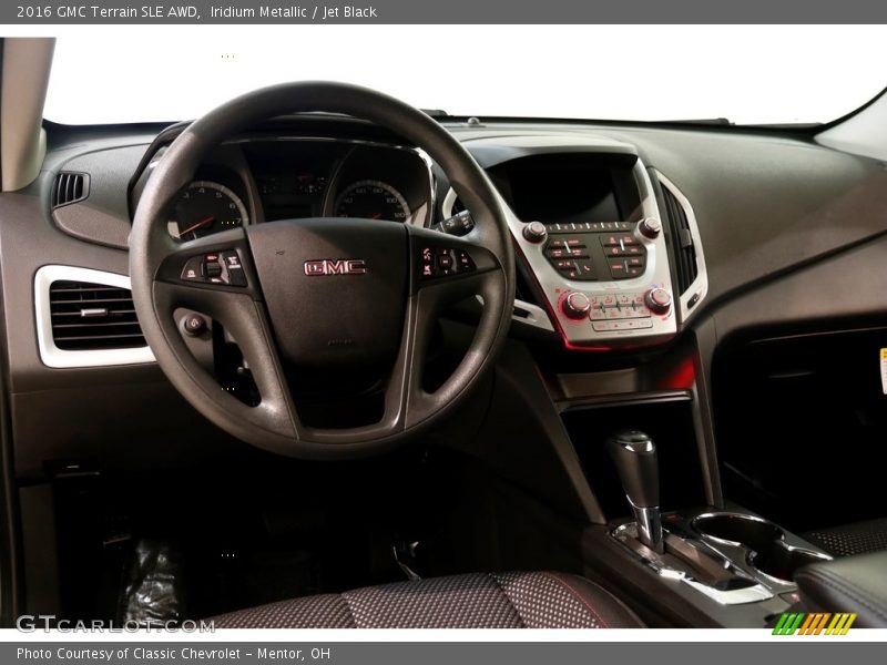Iridium Metallic / Jet Black 2016 GMC Terrain SLE AWD