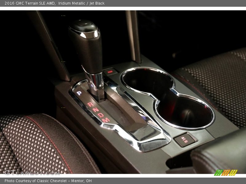 Iridium Metallic / Jet Black 2016 GMC Terrain SLE AWD
