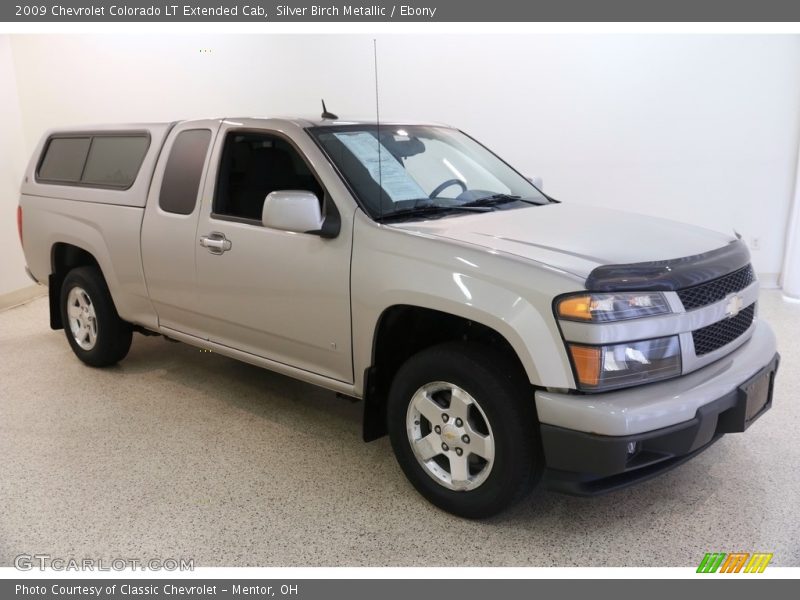 Silver Birch Metallic / Ebony 2009 Chevrolet Colorado LT Extended Cab
