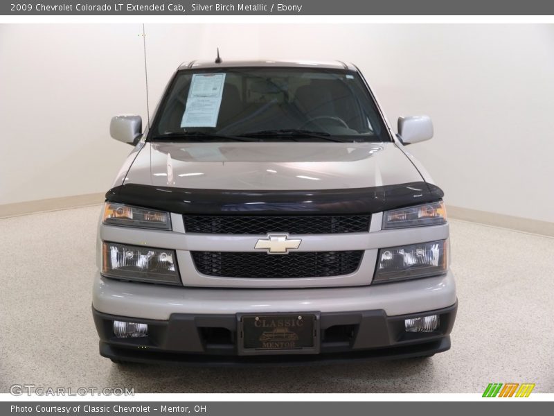 Silver Birch Metallic / Ebony 2009 Chevrolet Colorado LT Extended Cab
