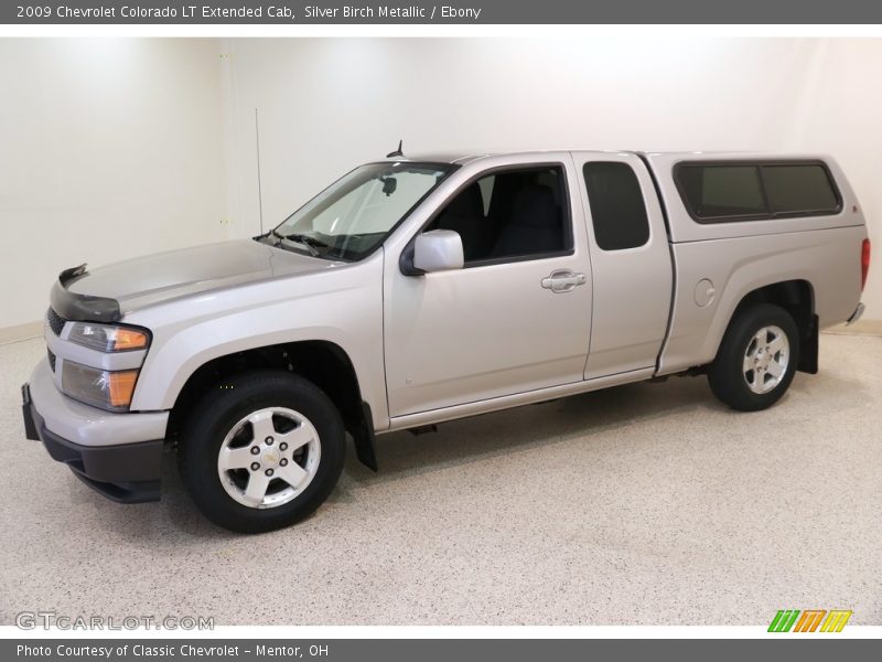 Silver Birch Metallic / Ebony 2009 Chevrolet Colorado LT Extended Cab