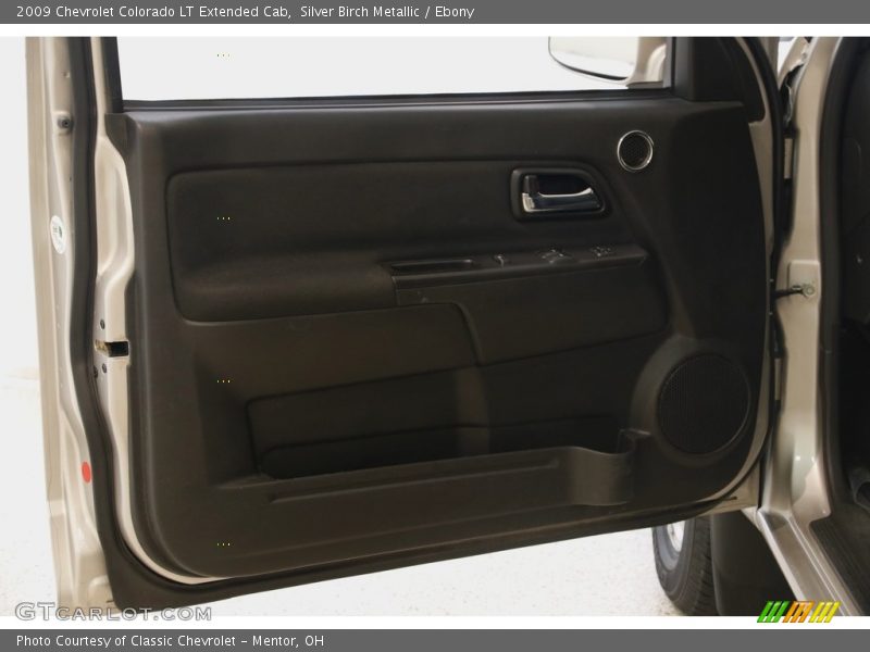 Silver Birch Metallic / Ebony 2009 Chevrolet Colorado LT Extended Cab