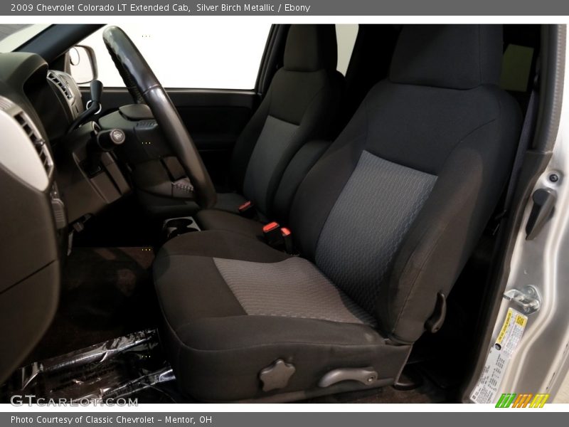 Silver Birch Metallic / Ebony 2009 Chevrolet Colorado LT Extended Cab