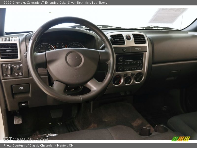 Silver Birch Metallic / Ebony 2009 Chevrolet Colorado LT Extended Cab