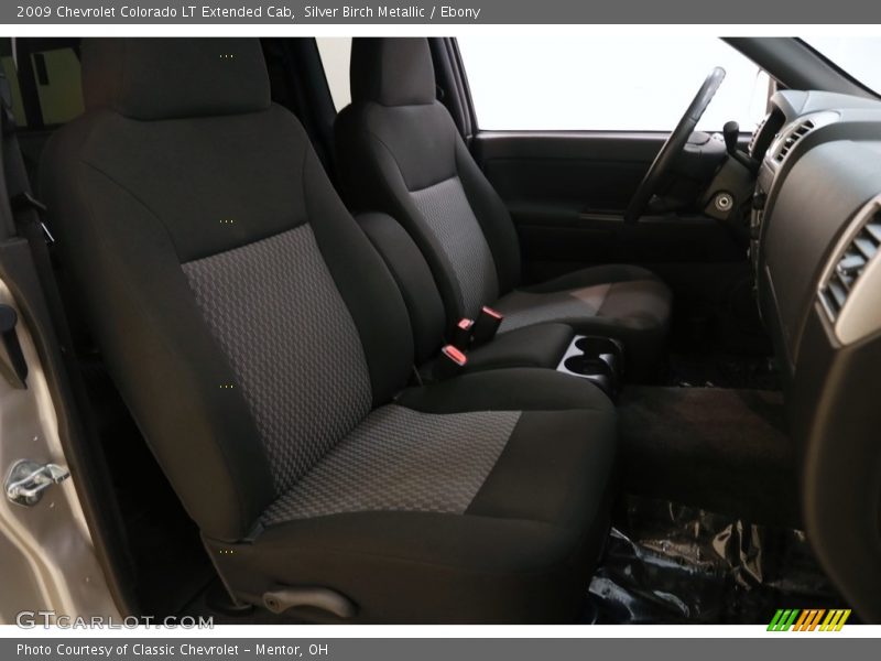 Silver Birch Metallic / Ebony 2009 Chevrolet Colorado LT Extended Cab