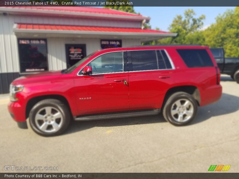 Crystal Red Tintcoat / Jet Black/Dark Ash 2015 Chevrolet Tahoe LT 4WD